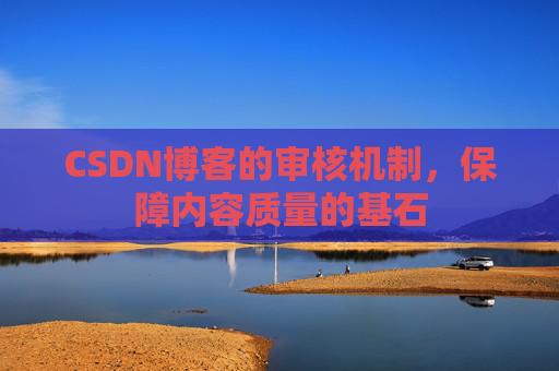 CSDN博客的审核机制，保障内容质量的基石